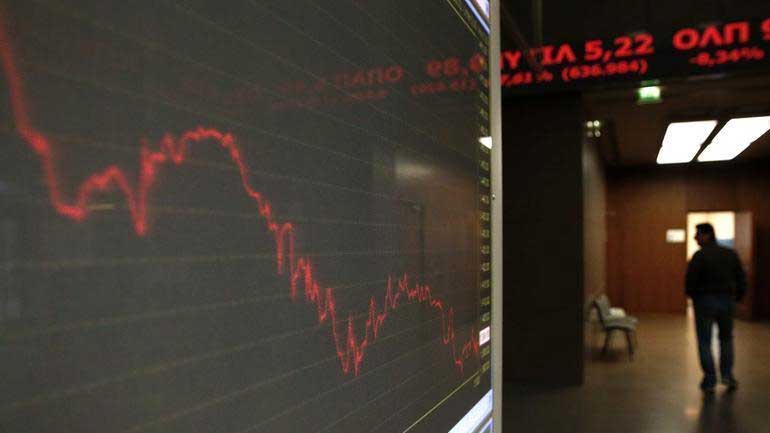 Πτωτικά κινείται το Χρηματιστήριο Αθηνών